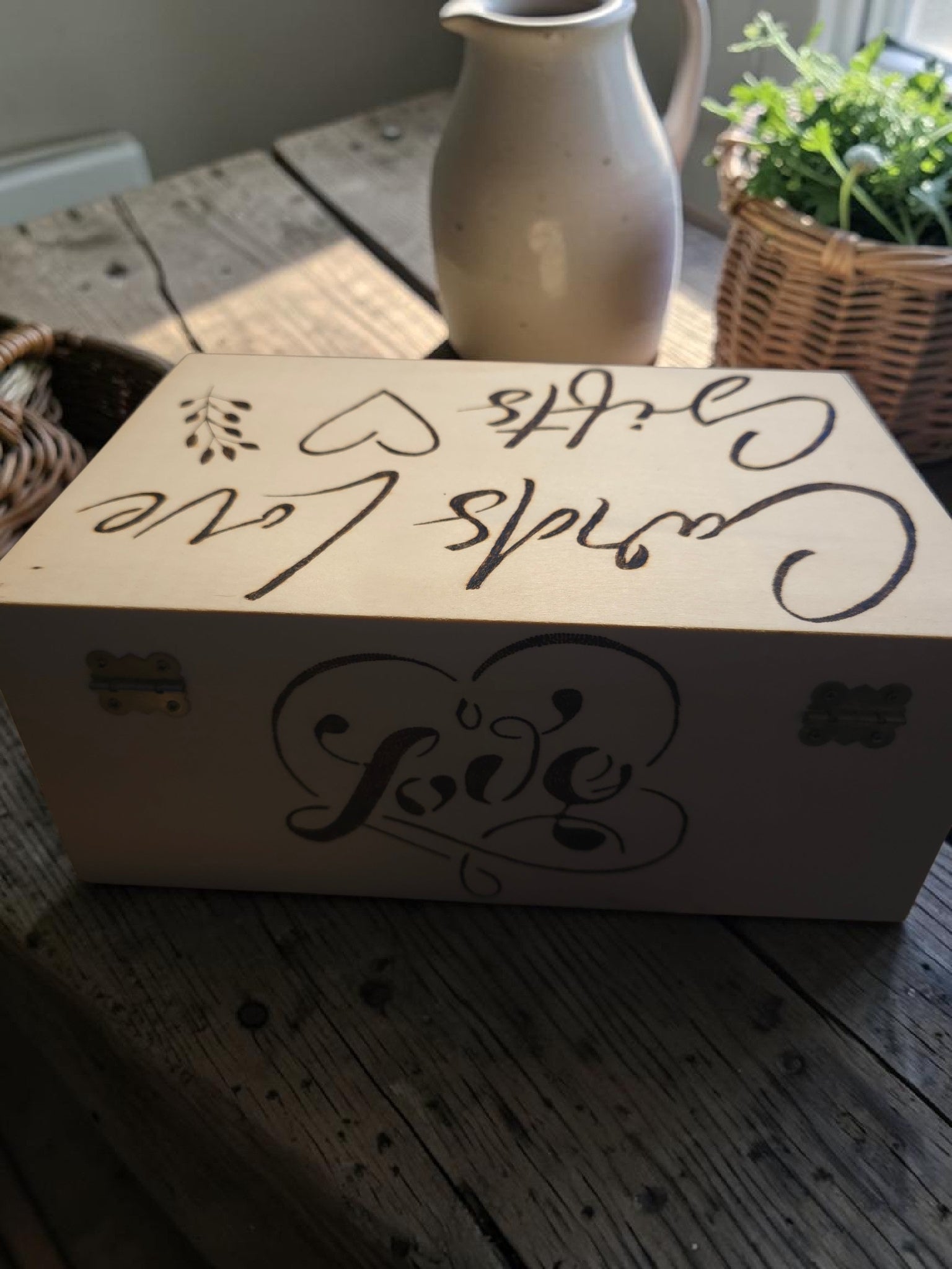 Handmade Memory Box - Personalised Keepsake Gift