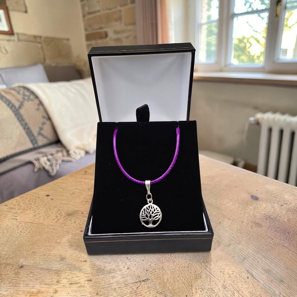 Tree of Life Pendant Necklace - Spiritual Growth & Strength Charm