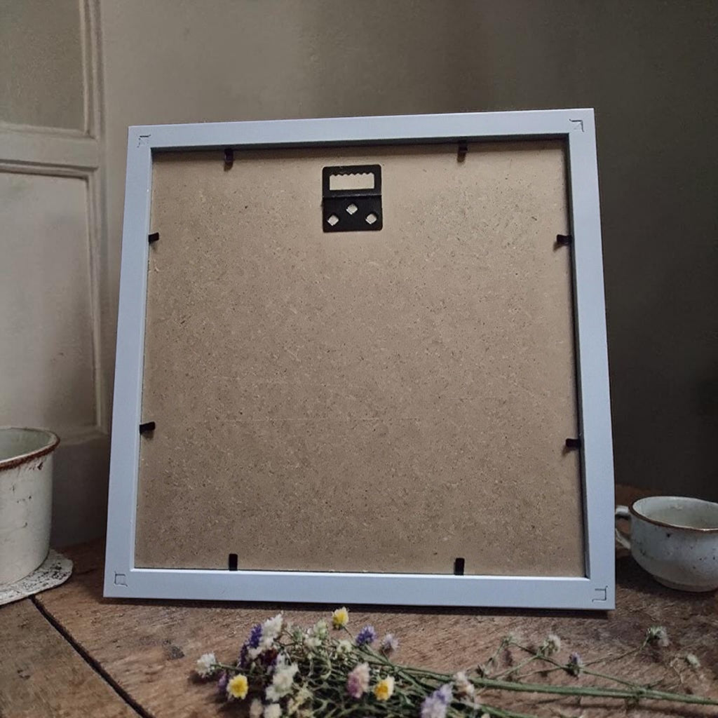 Love Framed Art - Handmade Broken China Mosaic Frame - Romantic Gift - Unique Keepsake Wall Art