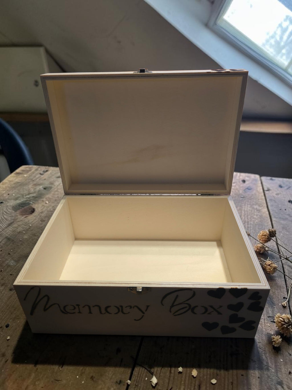 Handmade Memory Box - Personalised Keepsake Gift