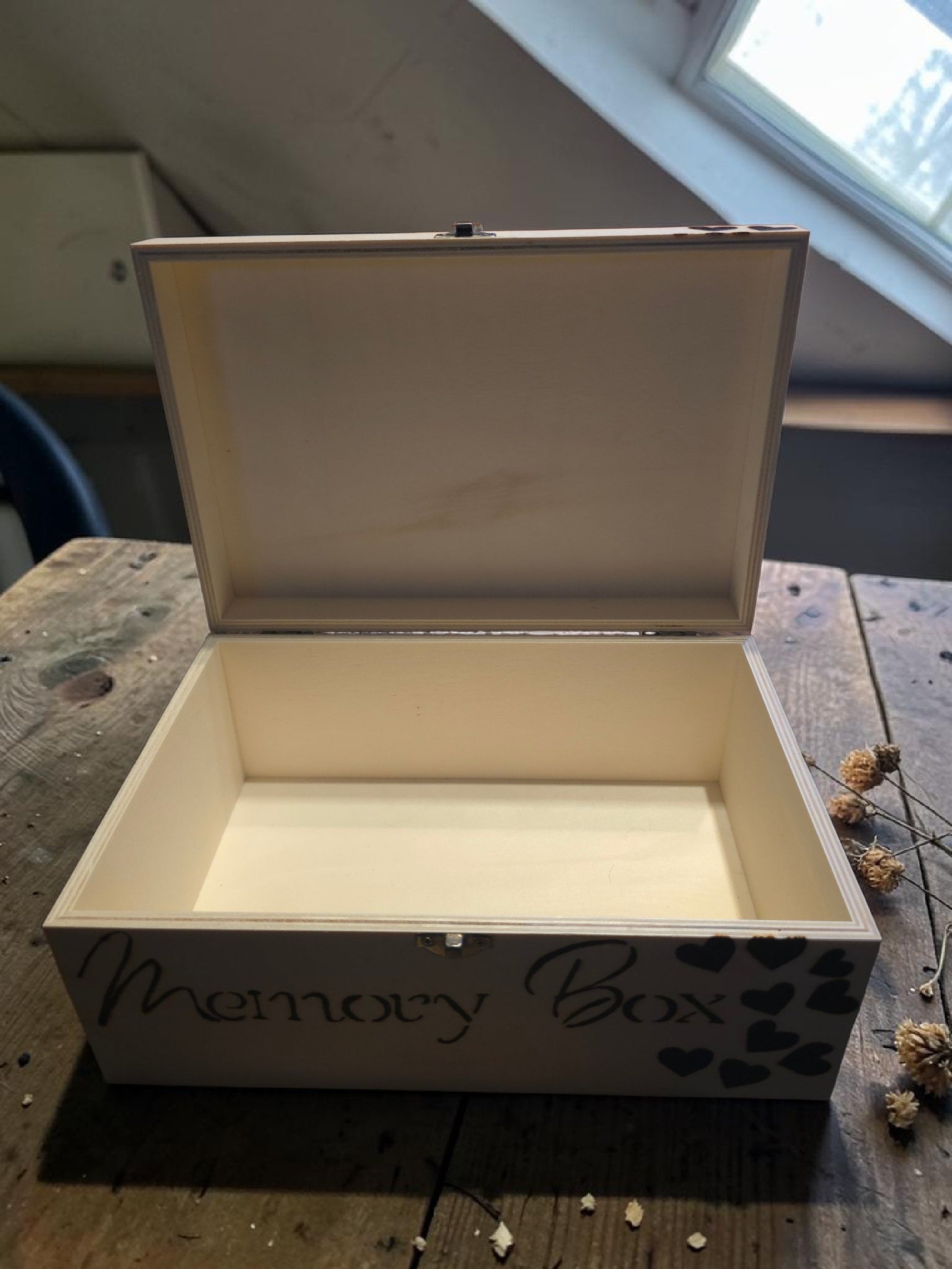 Handmade Memory Box - Personalised Keepsake Gift