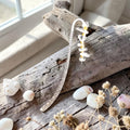 Clear Quartz Crystal Bookmark - April Birthstone Gift - Handmade Bookmark-| Healing Crystal Gift - Book Lover Gift