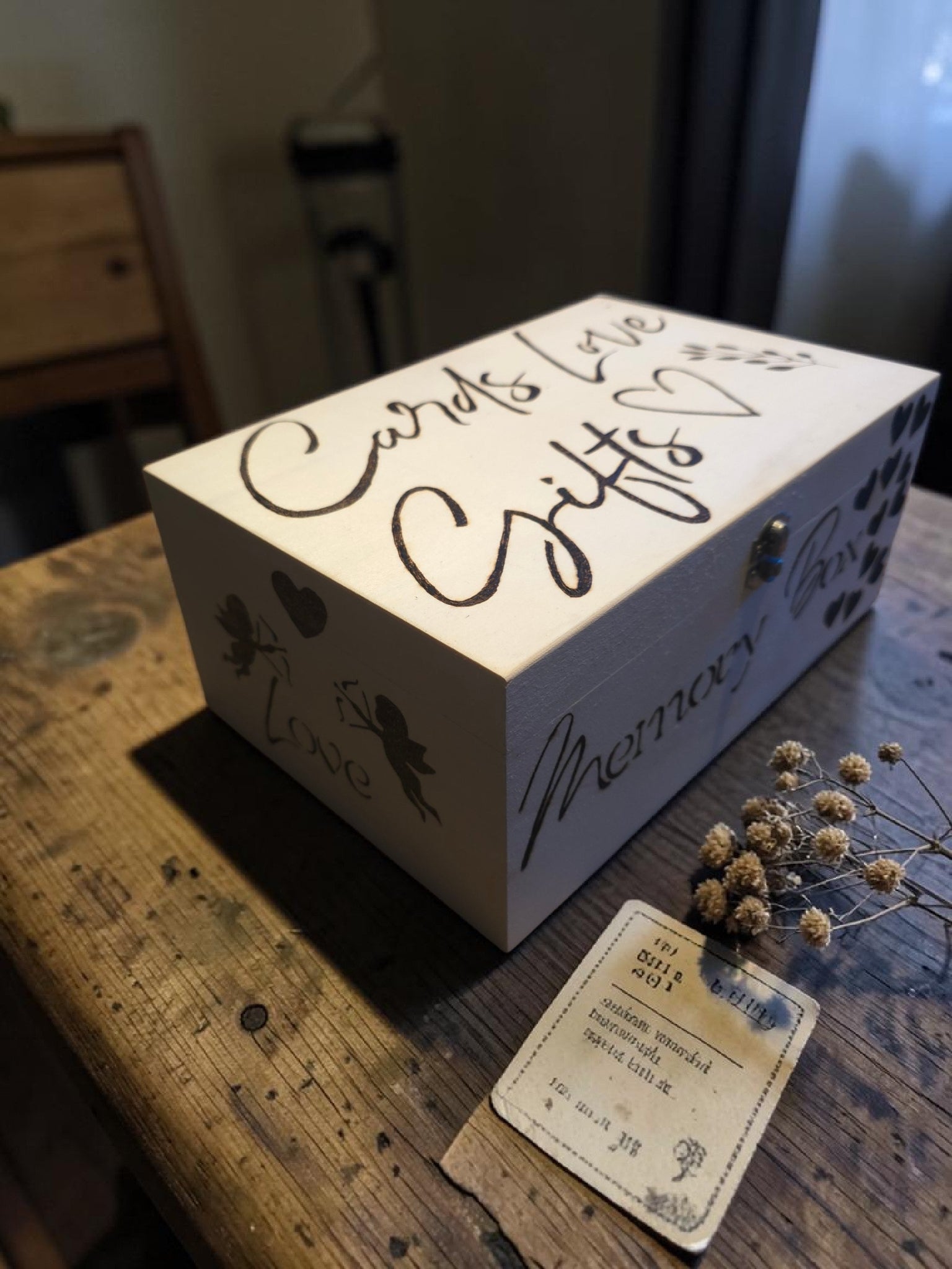 Handmade Memory Box - Personalised Keepsake Gift