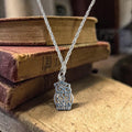 Sterling Silver Owl Necklace - Symbol of Wisdom & Guidance Gift