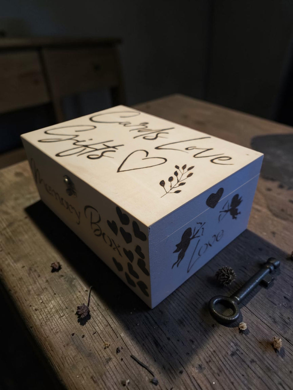 Handmade Memory Box - Personalised Keepsake Gift