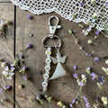 Personalised Angel Keyring, Memorial Gift • Guardian Angel Keepsake