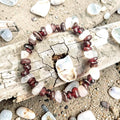 Passion & Heart Healing Crystal Bracelet - Garnet & Rose Quartz - Love, Strength & Emotional Healing Jewellery