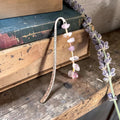 Amethyst Crystal Bookmark | February Birthstone Gift | Handmade Cornwall