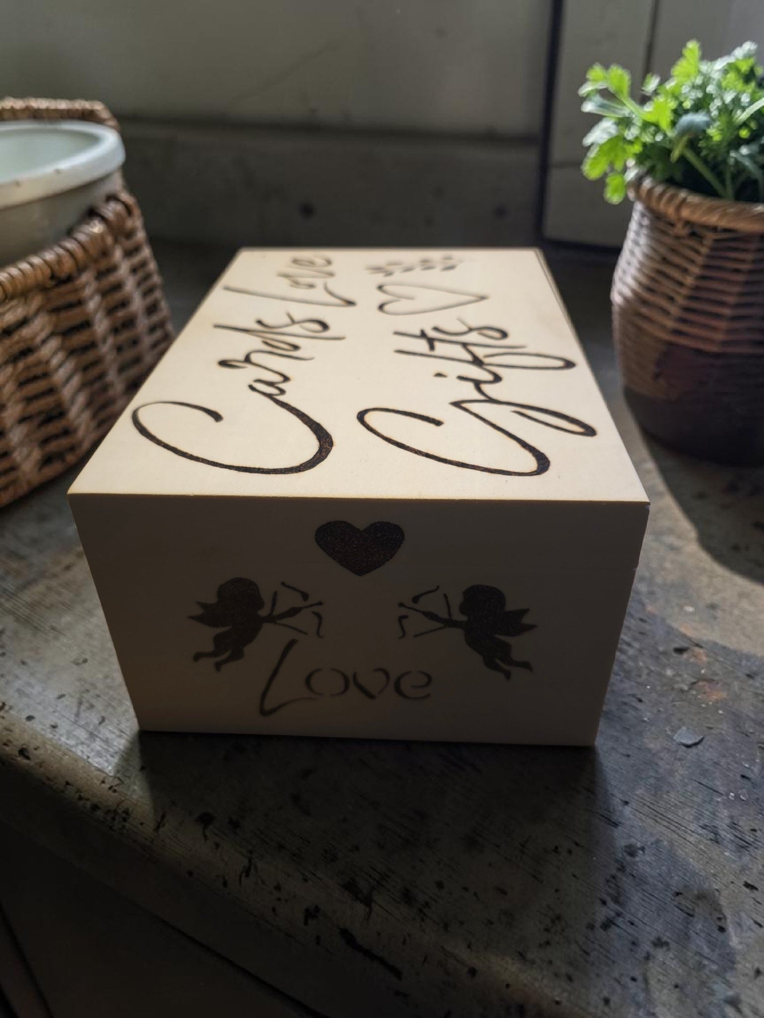 Handmade Memory Box - Personalised Keepsake Gift