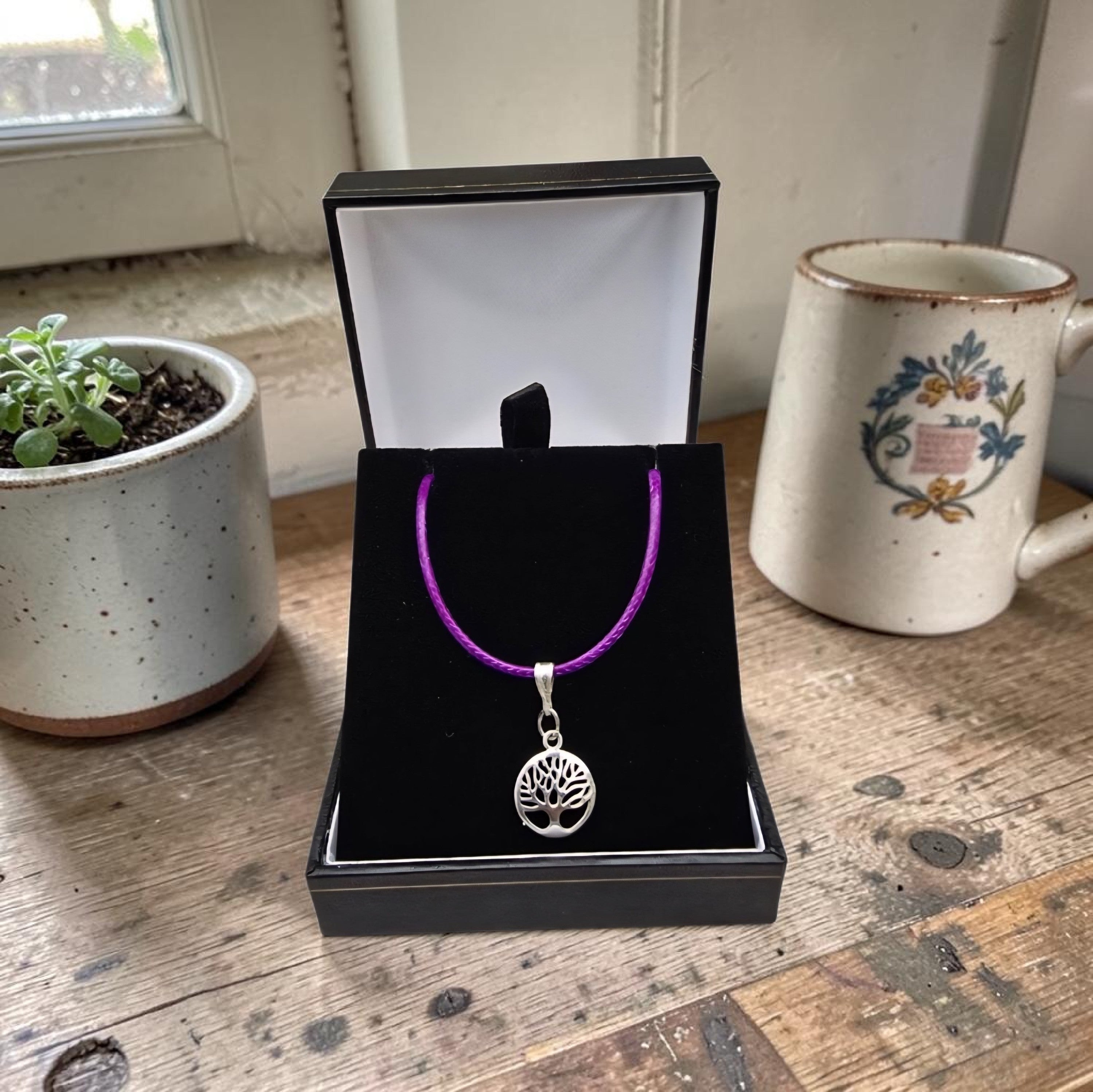 Tree of Life Pendant Necklace - Spiritual Growth & Strength Charm