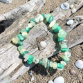 Heart Healer Crystal Bracelet - Malachite, Prehnite & Aventurine - Emotional Healing & Heart Chakra Jewellery