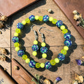 Festival Bead & Sea Glass Jewellery Set